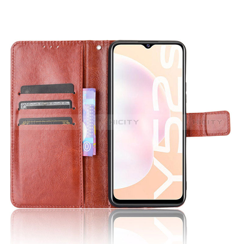 Handytasche Stand Schutzhülle Flip Leder Hülle BY5 für Vivo Y31s 5G