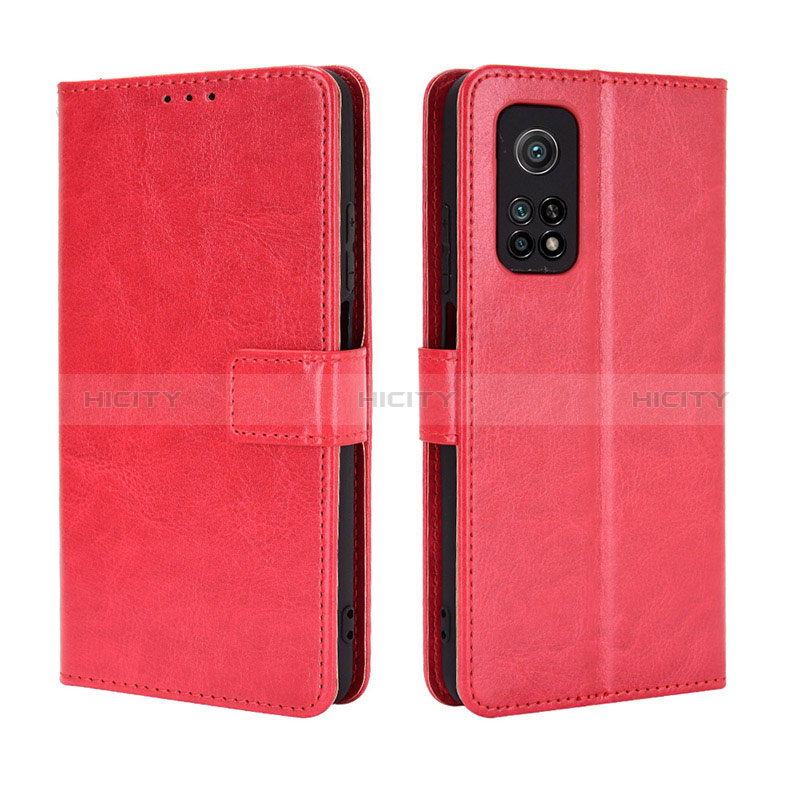 Handytasche Stand Schutzhülle Flip Leder Hülle BY5 für Xiaomi Mi 10T 5G Rot Plus