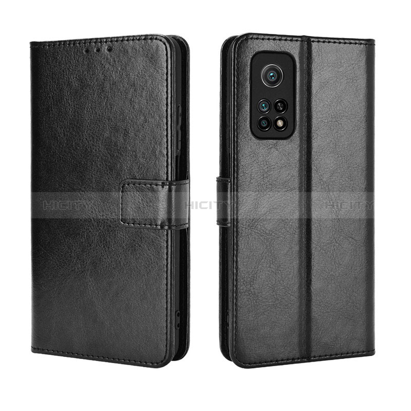 Handytasche Stand Schutzhülle Flip Leder Hülle BY5 für Xiaomi Mi 10T 5G Schwarz