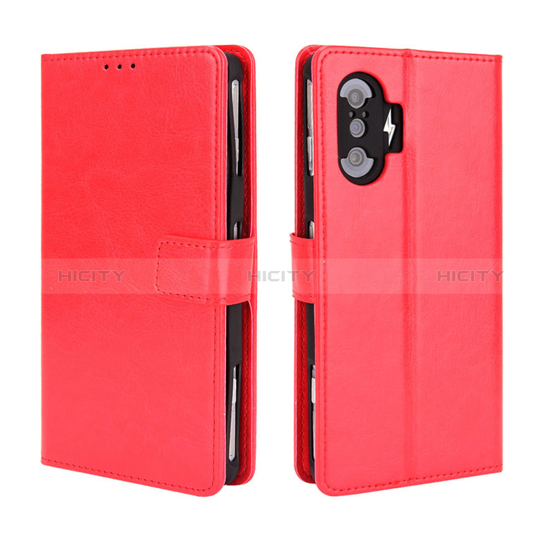 Handytasche Stand Schutzhülle Flip Leder Hülle BY5 für Xiaomi Poco F3 GT 5G Rot Plus