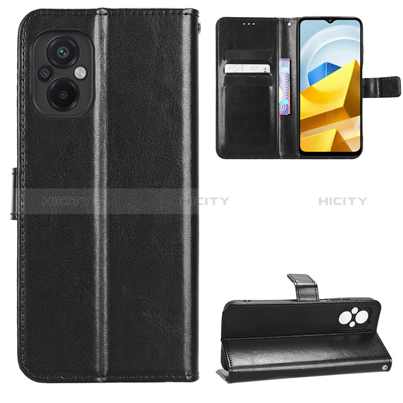 Handytasche Stand Schutzhülle Flip Leder Hülle BY5 für Xiaomi Poco M5 4G groß