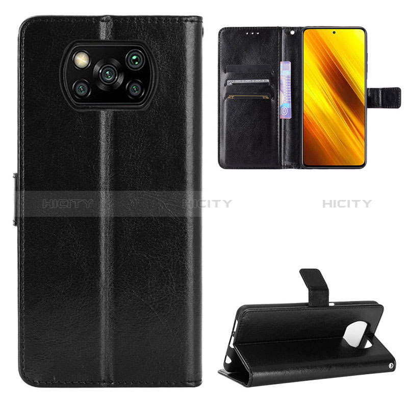 Handytasche Stand Schutzhülle Flip Leder Hülle BY5 für Xiaomi Poco X3 Pro