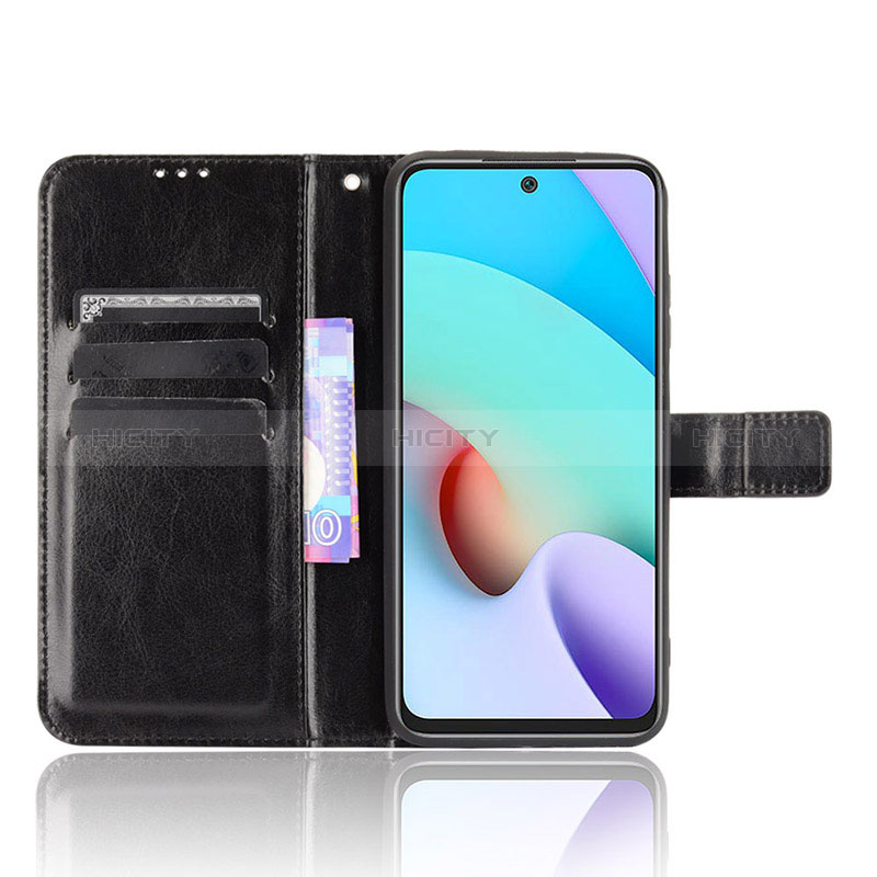 Handytasche Stand Schutzhülle Flip Leder Hülle BY5 für Xiaomi Redmi 10 (2022) groß