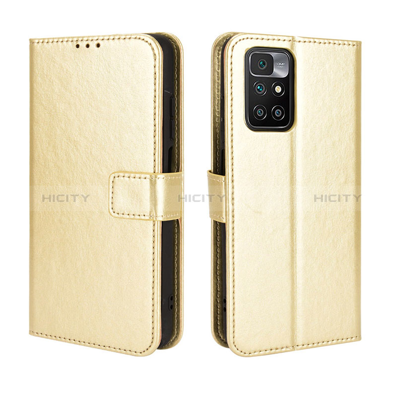 Handytasche Stand Schutzhülle Flip Leder Hülle BY5 für Xiaomi Redmi 10 4G Gold Plus