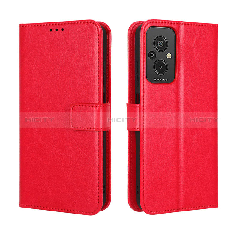 Handytasche Stand Schutzhülle Flip Leder Hülle BY5 für Xiaomi Redmi 11 Prime 4G Rot Plus