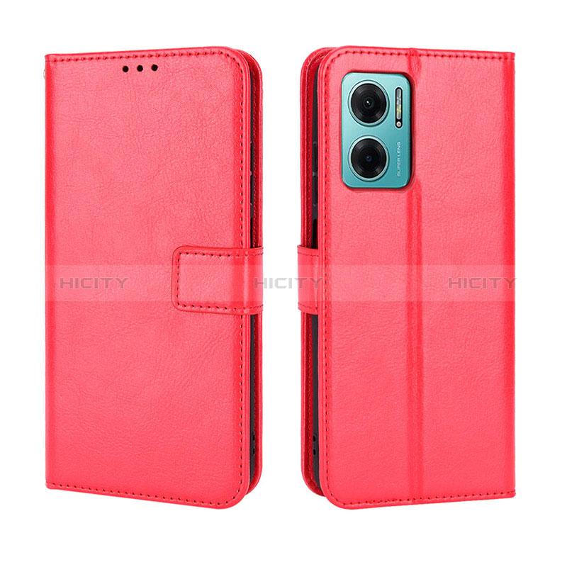 Handytasche Stand Schutzhülle Flip Leder Hülle BY5 für Xiaomi Redmi 11 Prime 5G Rot Plus