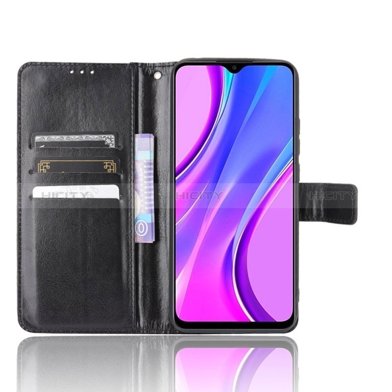 Handytasche Stand Schutzhülle Flip Leder Hülle BY5 für Xiaomi Redmi 9 India