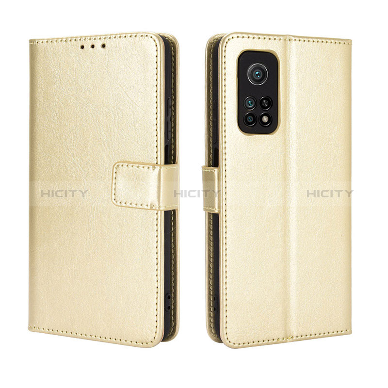 Handytasche Stand Schutzhülle Flip Leder Hülle BY5 für Xiaomi Redmi K30S 5G Gold