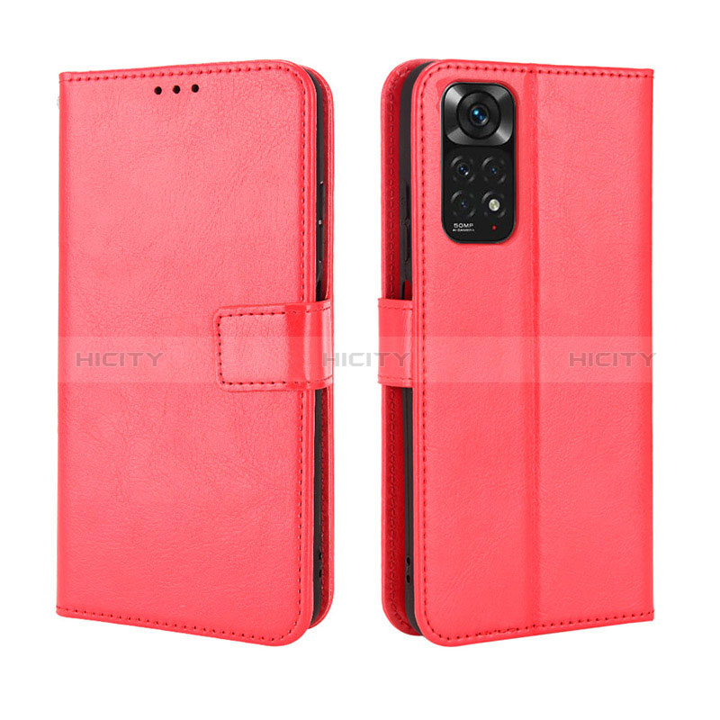 Handytasche Stand Schutzhülle Flip Leder Hülle BY5 für Xiaomi Redmi Note 11 4G (2022) Rot