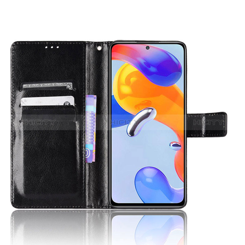 Handytasche Stand Schutzhülle Flip Leder Hülle BY5 für Xiaomi Redmi Note 11 Pro 4G groß