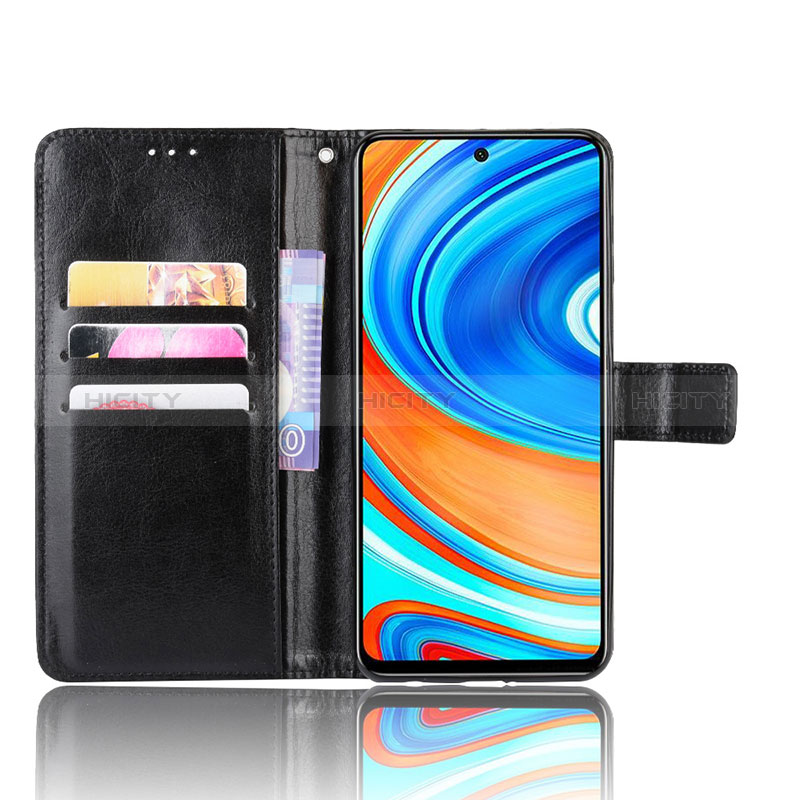 Handytasche Stand Schutzhülle Flip Leder Hülle BY5 für Xiaomi Redmi Note 9 Pro Max groß