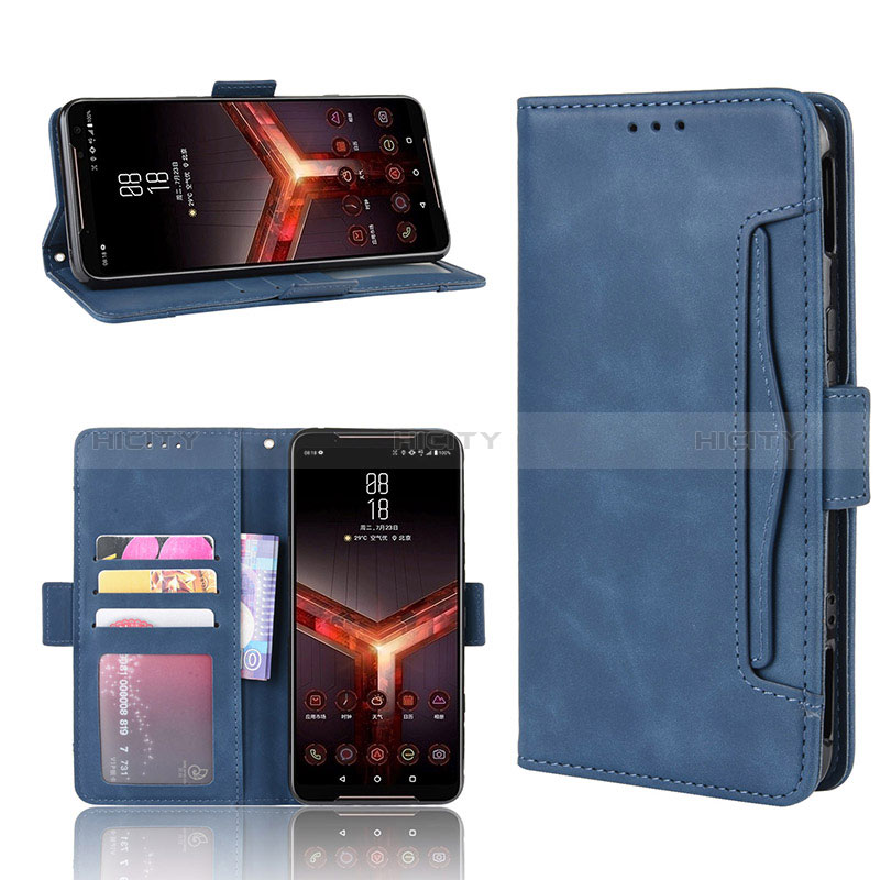 Handytasche Stand Schutzhülle Flip Leder Hülle BY6 für Asus ROG Phone II ZS660KL