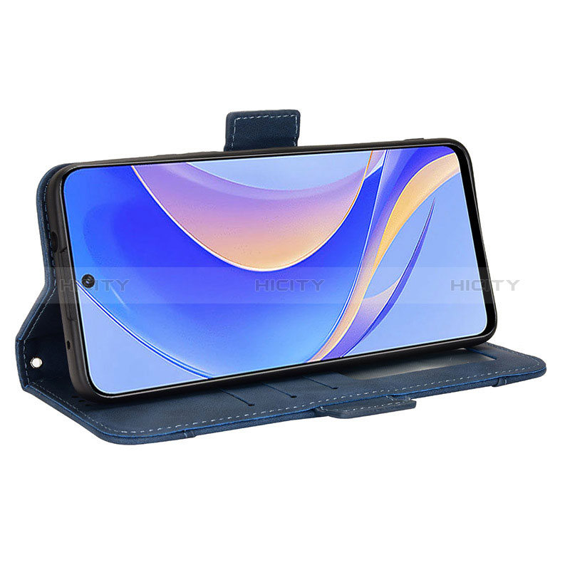 Handytasche Stand Schutzhülle Flip Leder Hülle BY6 für Huawei Enjoy 50 Pro