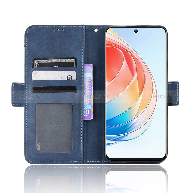 Handytasche Stand Schutzhülle Flip Leder Hülle BY6 für Huawei Honor X40i 5G groß