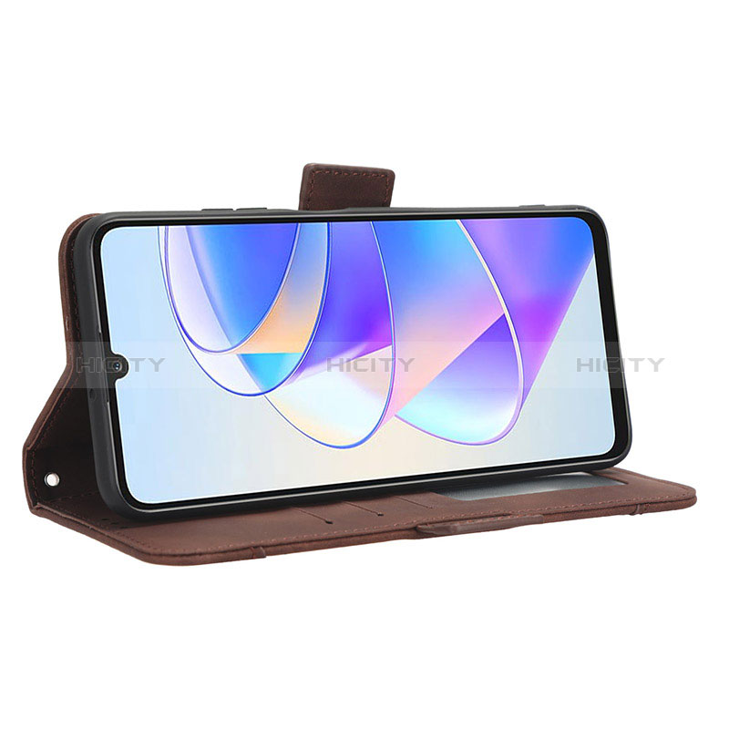 Handytasche Stand Schutzhülle Flip Leder Hülle BY6 für Huawei Honor X7a