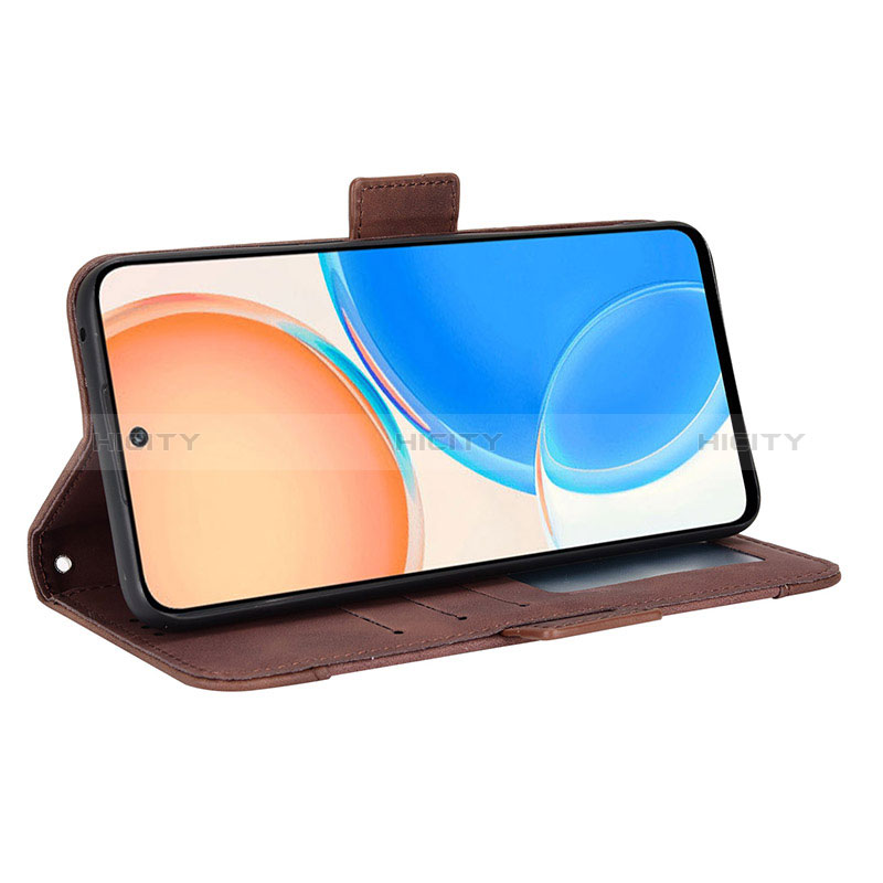 Handytasche Stand Schutzhülle Flip Leder Hülle BY6 für Huawei Honor X8 4G