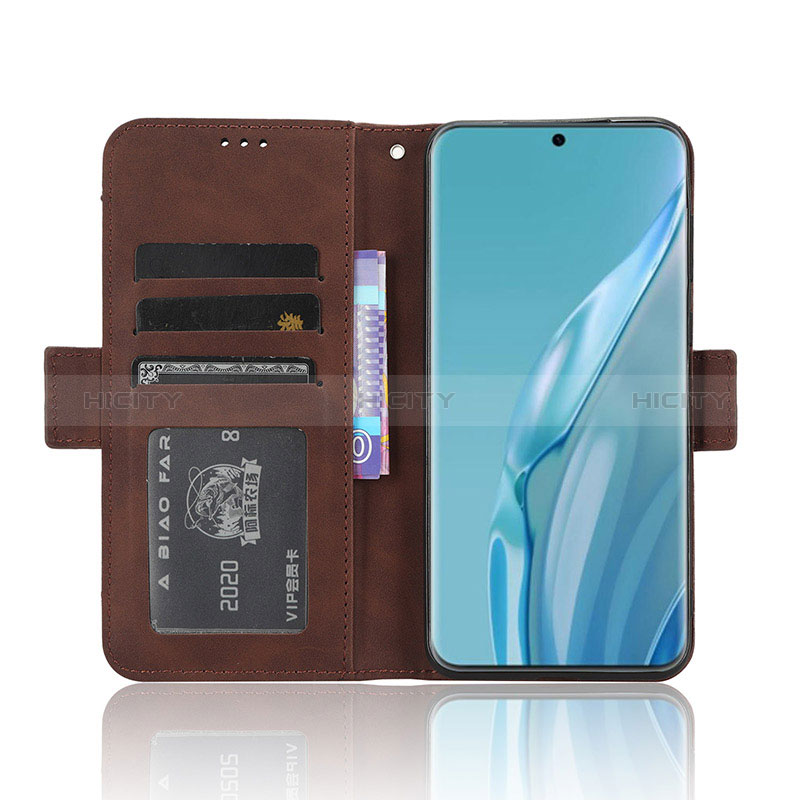 Handytasche Stand Schutzhülle Flip Leder Hülle BY6 für Huawei P60 Art