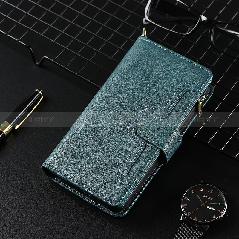 Handytasche Stand Schutzhülle Flip Leder Hülle BY6 für Realme 8i groß