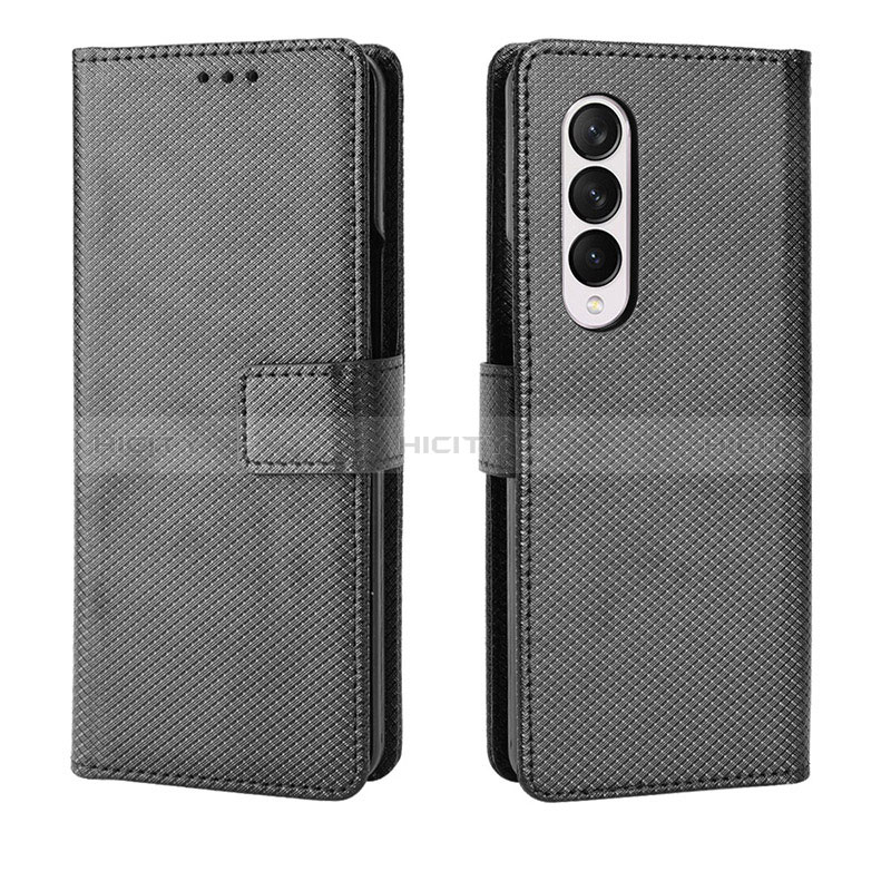 Handytasche Stand Schutzhülle Flip Leder Hülle BY6 für Samsung Galaxy Z Fold3 5G