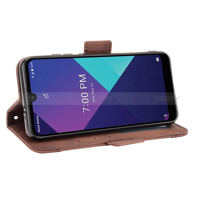 Handytasche Stand Schutzhülle Flip Leder Hülle BY6 für Wiko Ride 3 groß