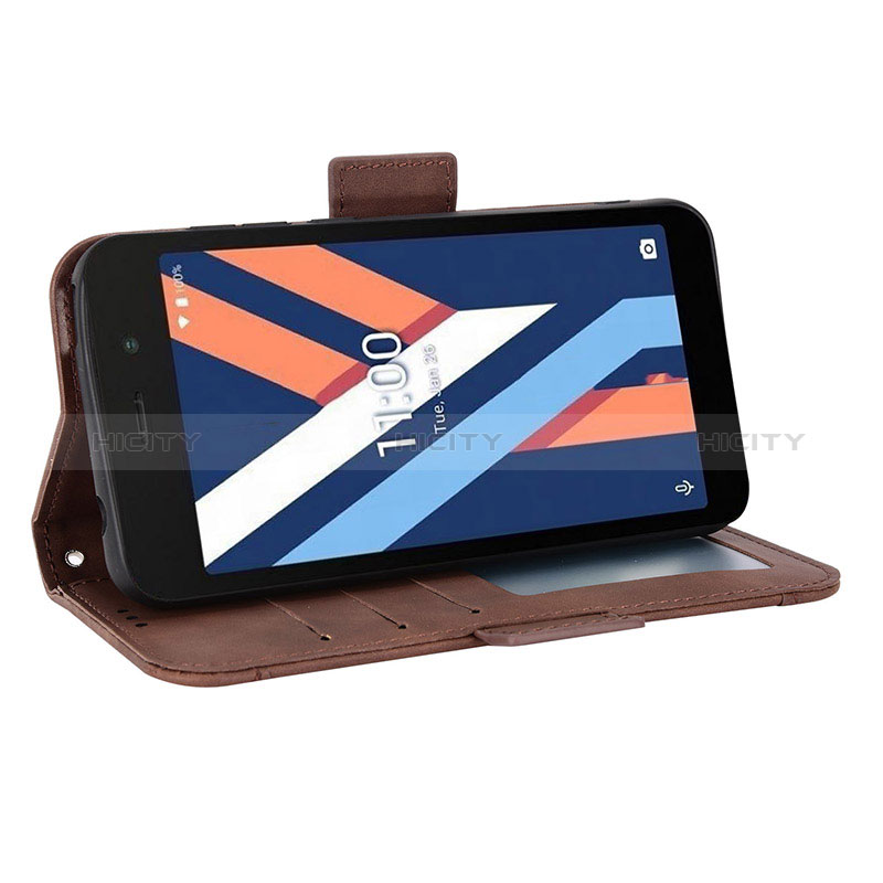 Handytasche Stand Schutzhülle Flip Leder Hülle BY6 für Wiko Y52