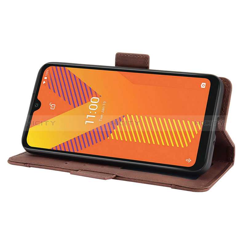 Handytasche Stand Schutzhülle Flip Leder Hülle BY6 für Wiko Y62