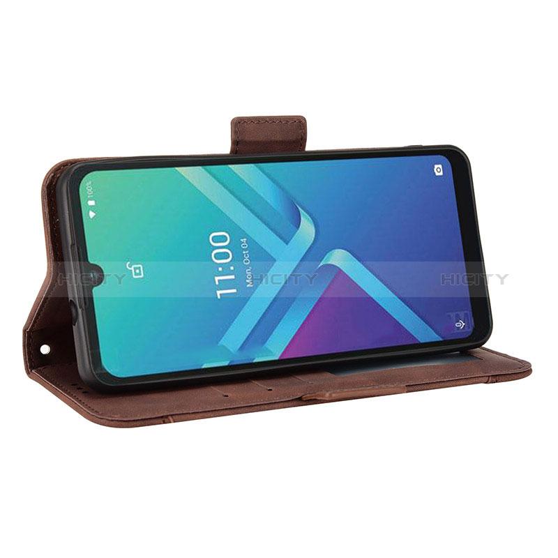 Handytasche Stand Schutzhülle Flip Leder Hülle BY6 für Wiko Y82