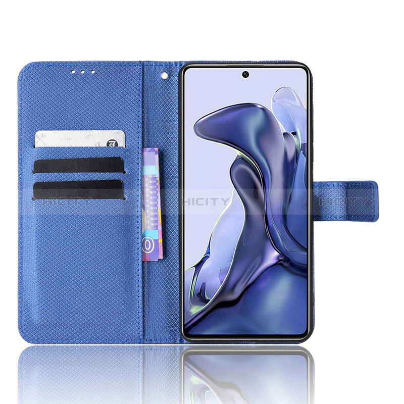 Handytasche Stand Schutzhülle Flip Leder Hülle BY6 für Xiaomi Mi 11T 5G groß