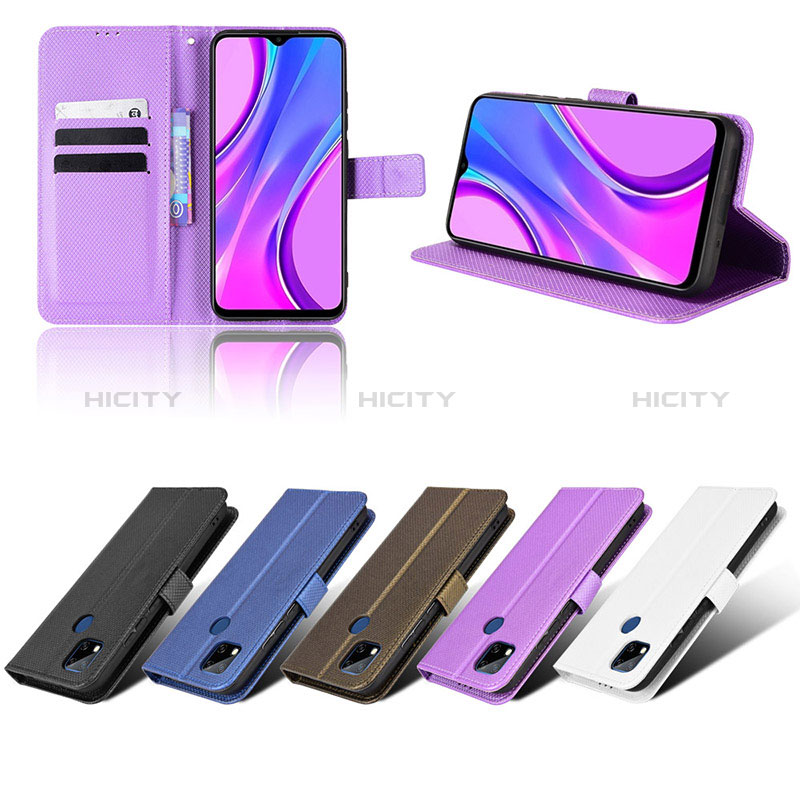 Handytasche Stand Schutzhülle Flip Leder Hülle BY6 für Xiaomi POCO C3 groß