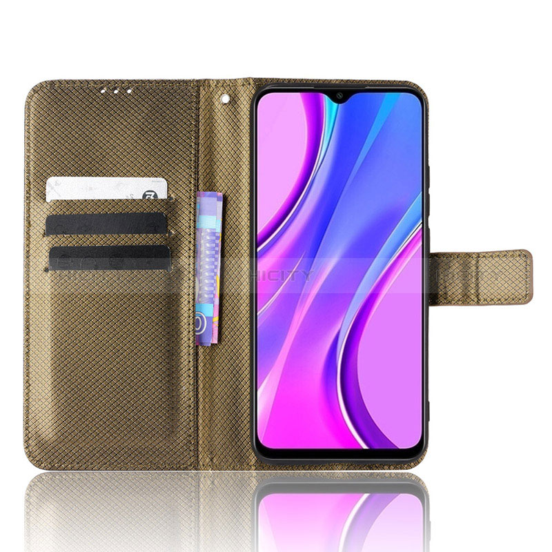 Handytasche Stand Schutzhülle Flip Leder Hülle BY6 für Xiaomi Redmi 9 Activ