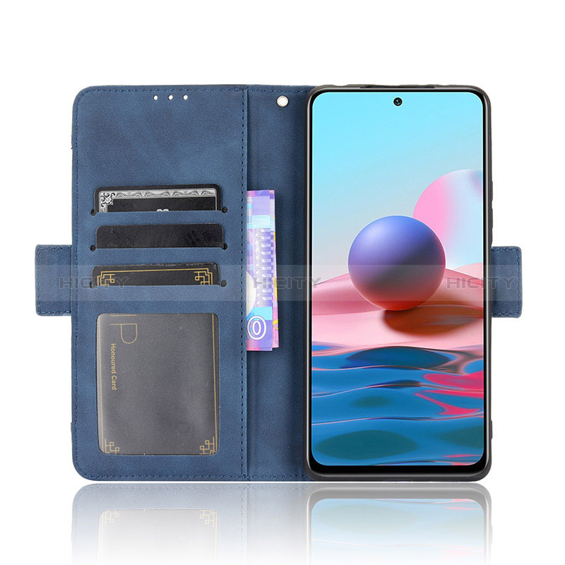 Handytasche Stand Schutzhülle Flip Leder Hülle BY6 für Xiaomi Redmi Note 10 Pro 4G groß