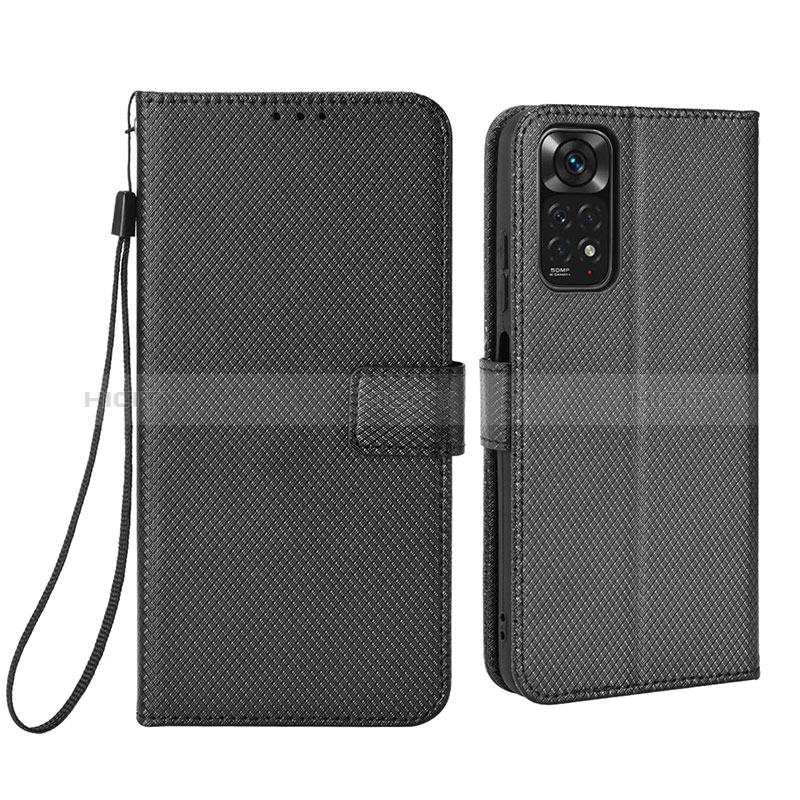 Handytasche Stand Schutzhülle Flip Leder Hülle BY6 für Xiaomi Redmi Note 11S 4G Schwarz Plus