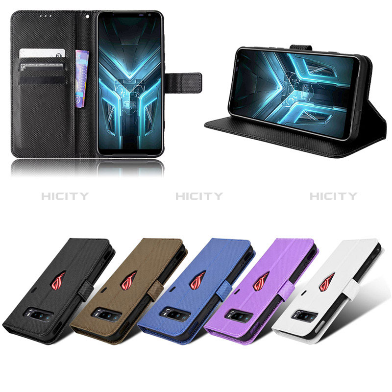 Handytasche Stand Schutzhülle Flip Leder Hülle BY7 für Asus ROG Phone 3 Strix ZS661KS