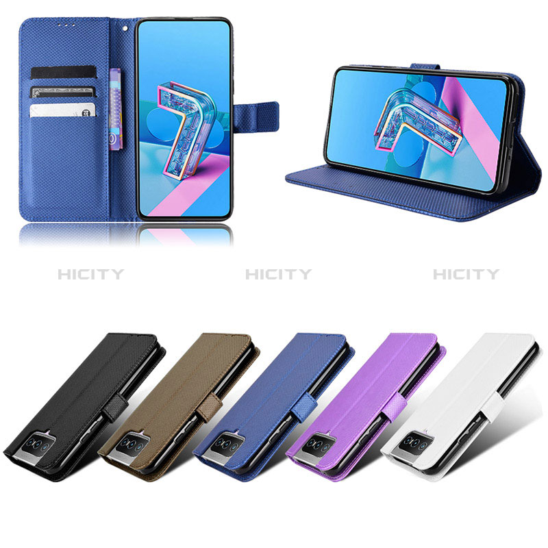 Handytasche Stand Schutzhülle Flip Leder Hülle BY7 für Asus ZenFone 8 Flip ZS672KS