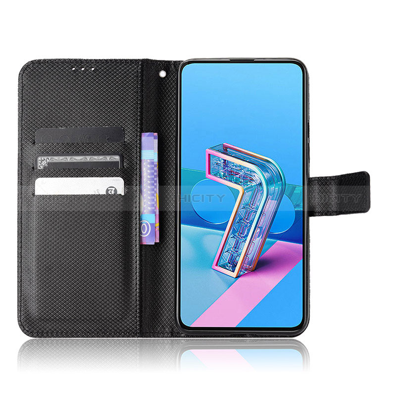 Handytasche Stand Schutzhülle Flip Leder Hülle BY7 für Asus ZenFone 8 Flip ZS672KS