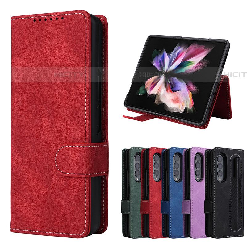 Handytasche Stand Schutzhülle Flip Leder Hülle BY7 für Samsung Galaxy Z Fold4 5G