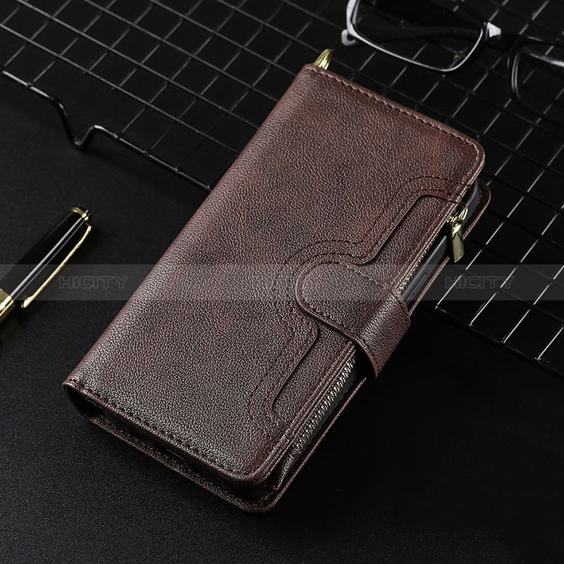 Handytasche Stand Schutzhülle Flip Leder Hülle BY7 für Xiaomi Redmi Note 11 4G (2021) Braun