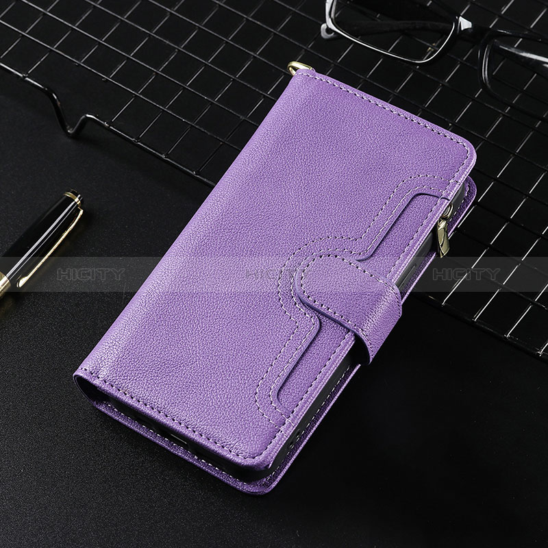 Handytasche Stand Schutzhülle Flip Leder Hülle BY7 für Xiaomi Redmi Note 11 4G (2021) Violett Plus