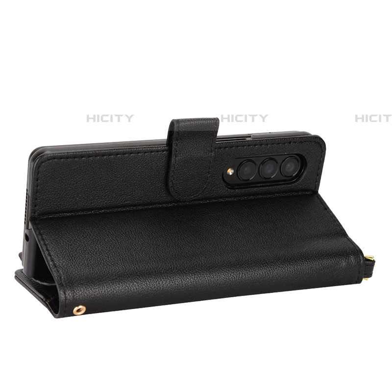 Handytasche Stand Schutzhülle Flip Leder Hülle BY8 für Samsung Galaxy Z Fold4 5G