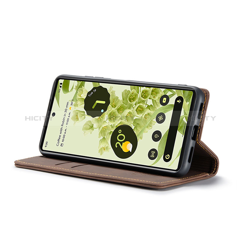 Handytasche Stand Schutzhülle Flip Leder Hülle C01S für Google Pixel 6 5G