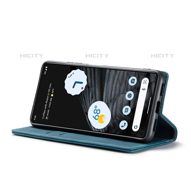 Handytasche Stand Schutzhülle Flip Leder Hülle C01S für Google Pixel 7 5G groß