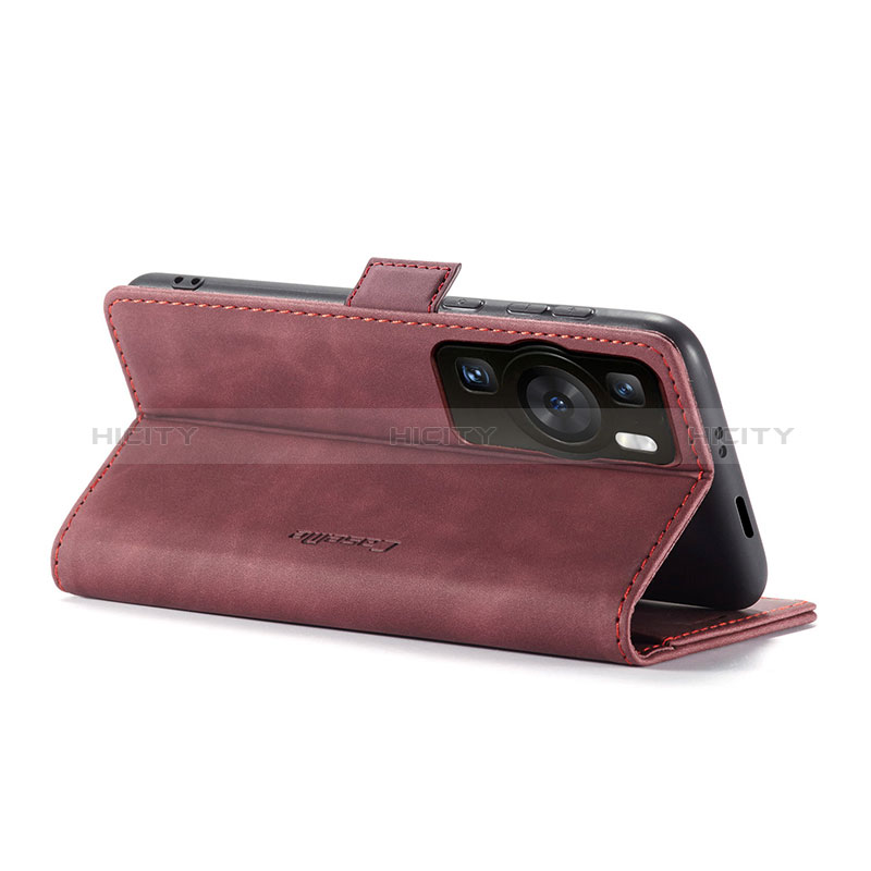 Handytasche Stand Schutzhülle Flip Leder Hülle C01S für Huawei P60