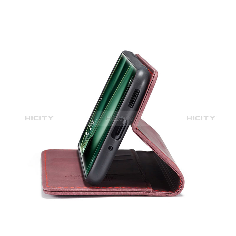 Handytasche Stand Schutzhülle Flip Leder Hülle C01S für Oppo Find X6 5G groß