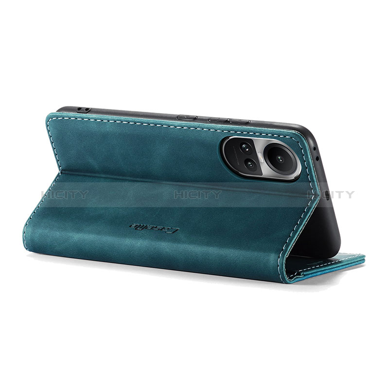 Handytasche Stand Schutzhülle Flip Leder Hülle C01S für Oppo Reno10 5G