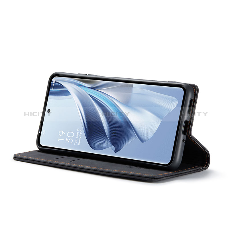 Handytasche Stand Schutzhülle Flip Leder Hülle C01S für Oppo Reno10 5G