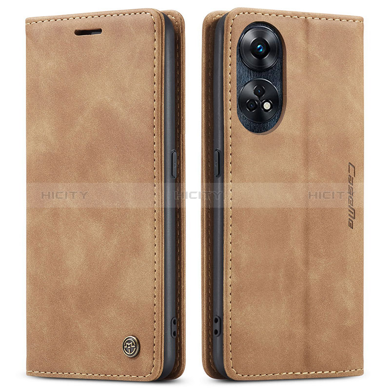 Handytasche Stand Schutzhülle Flip Leder Hülle C01S für Oppo Reno8 T 4G groß