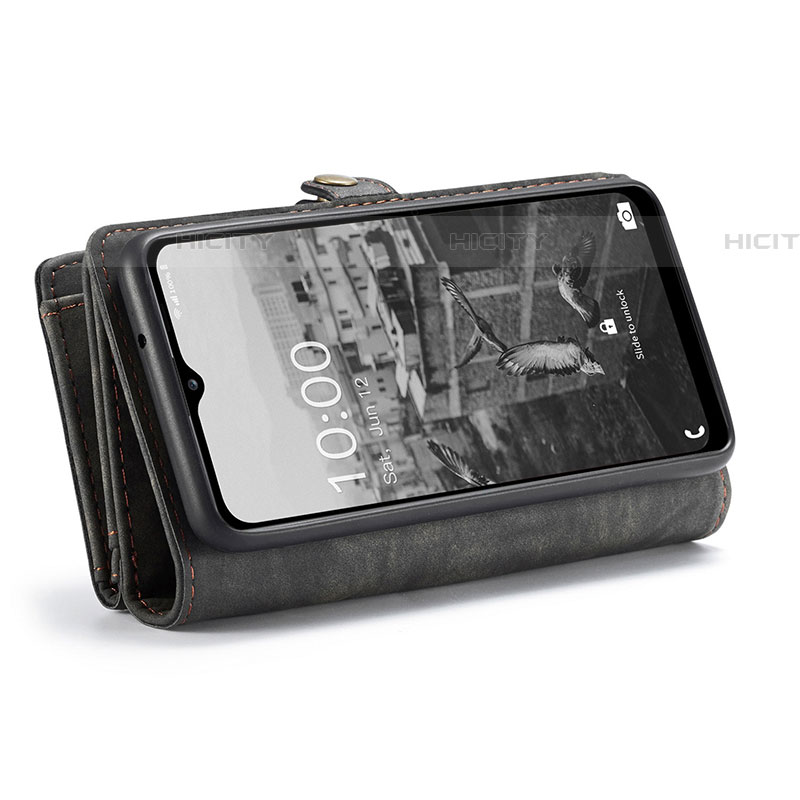 Handytasche Stand Schutzhülle Flip Leder Hülle C01S für Samsung Galaxy A04s groß