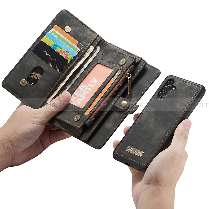 Handytasche Stand Schutzhülle Flip Leder Hülle C01S für Samsung Galaxy A13 5G