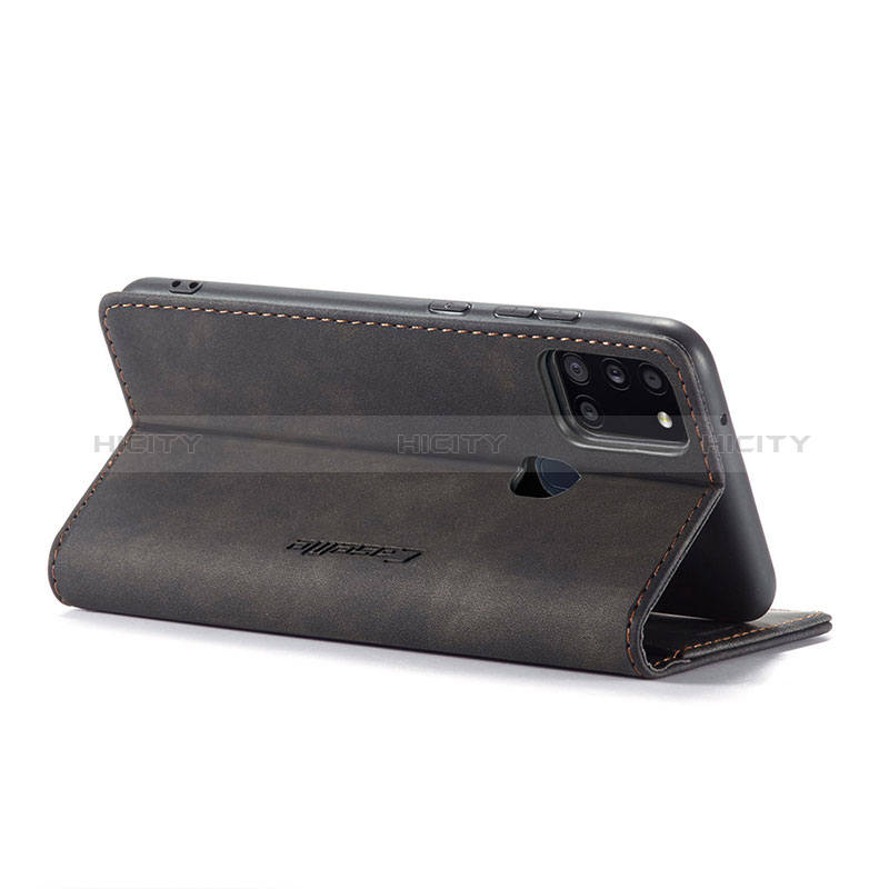 Handytasche Stand Schutzhülle Flip Leder Hülle C01S für Samsung Galaxy A21s