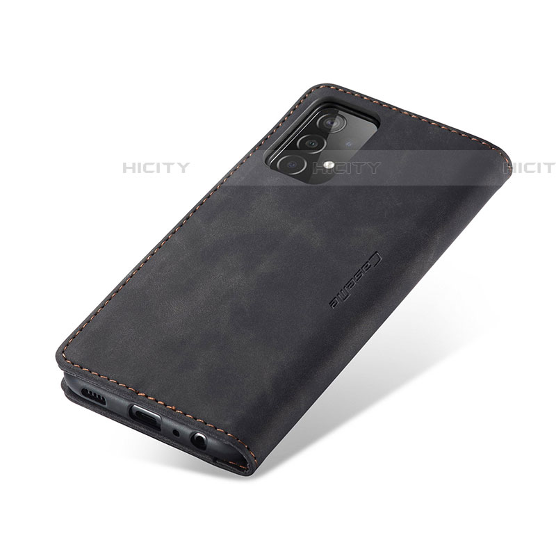 Handytasche Stand Schutzhülle Flip Leder Hülle C01S für Samsung Galaxy A52 4G groß